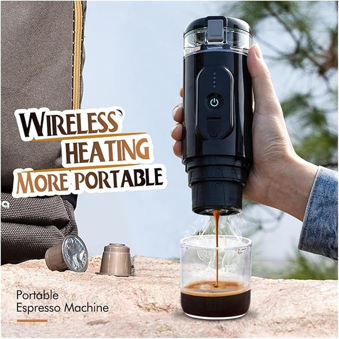 Portable Electric Espresso Coffee Maker