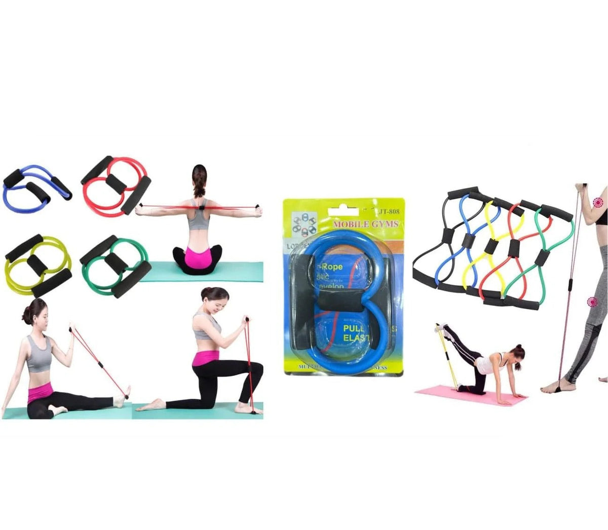 LORDEX - Mobile Gyms Pull Elastic Rope