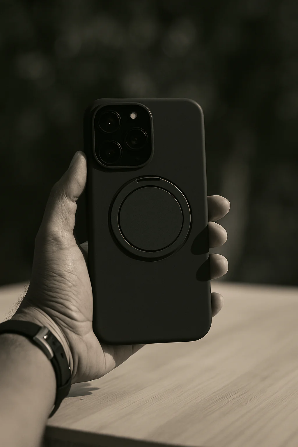 MagSafe-Compatible Silicone Shockproof iPhone Cover