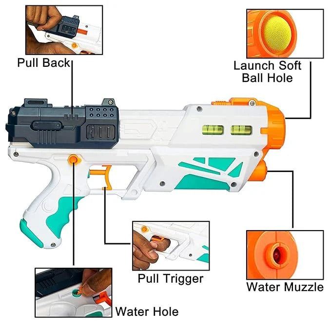 2-in-1 Magic Gun for Kids