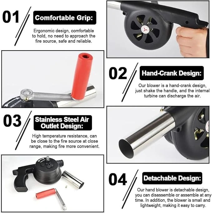 BBQ Electric Air Blower